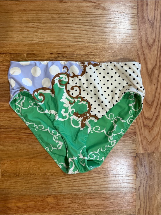 Celandine Other - Women’s  high waist bikini Bottoms - Mixed Print Large